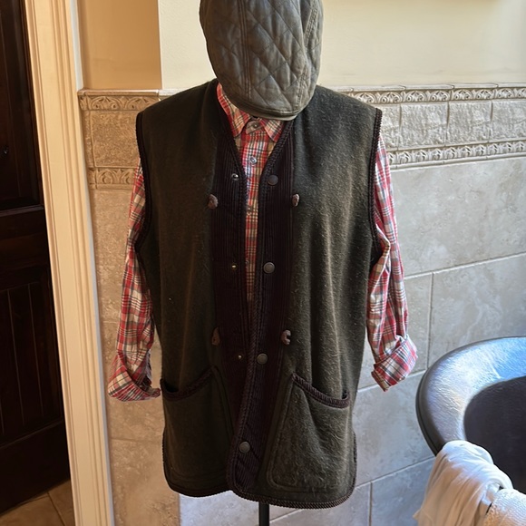 John Partridge Sz L Sweater Vest - Picture 1 of 3